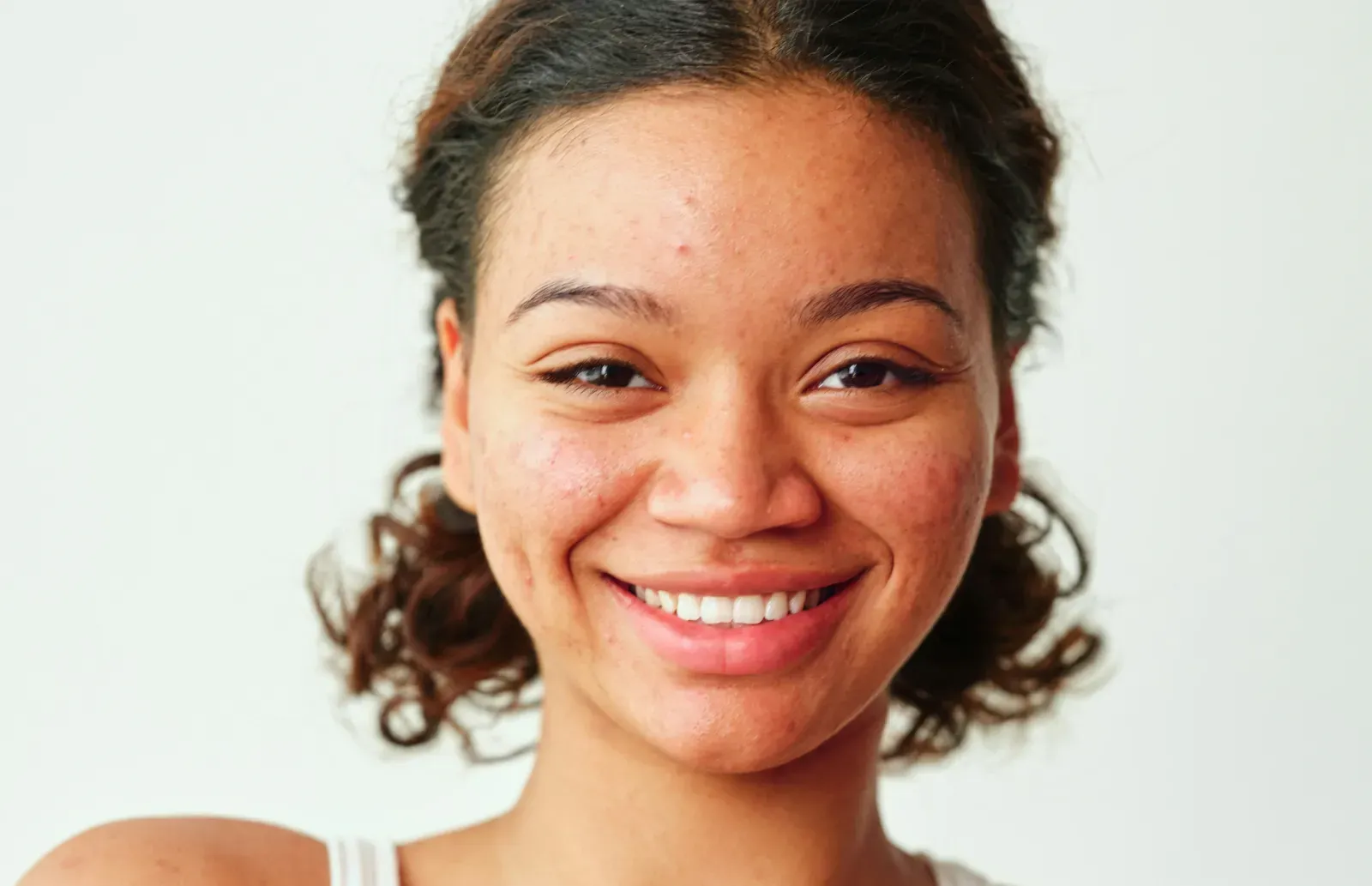 Portrait before retouching